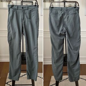 REI Straight Leg Olive Green Pants 30 x 34